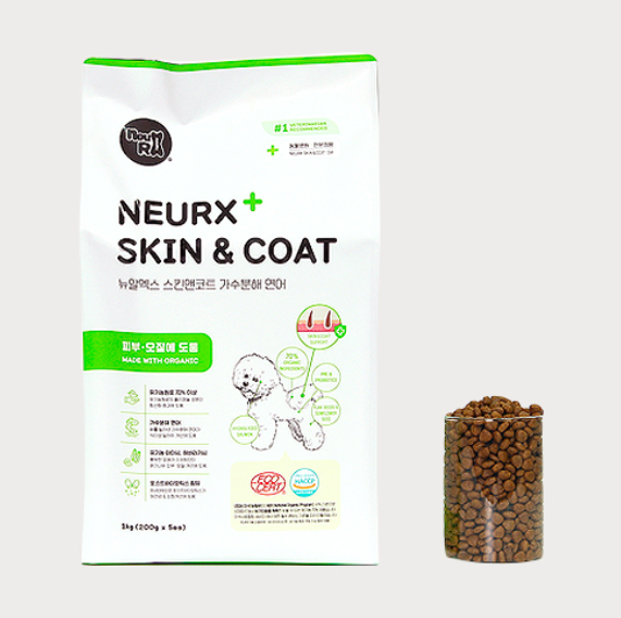 뉴알엑스 유기농 스킨앤코트 살몬 1kg, 5kg 가수분해 연어 순살