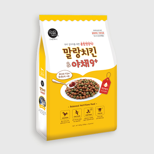 뉴알엑스 말랑 치킨 & 야채 900g 전연령 