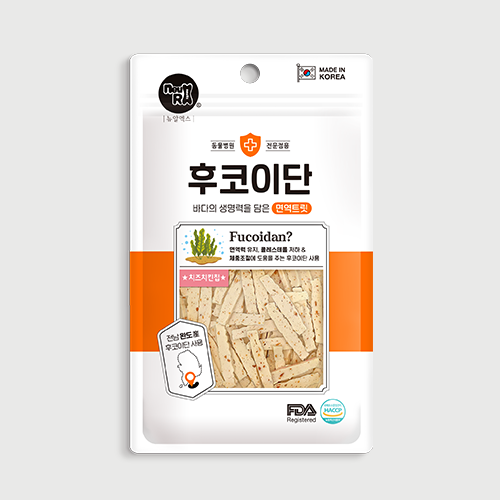 뉴알엑스 면역트릿 후코이단 치즈 치킨 칩 100g 