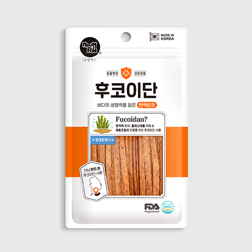 뉴알엑스 면역트릿 후코이단 명태 쫀득이 50g