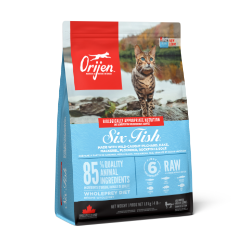 두원실업 오리젠 6 피쉬 캣 1kg, 1.8kg 5.4kg