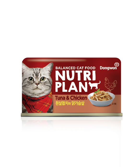 할인특가 동원 뉴트리플랜 흰살참치와 닭가슴살 *24