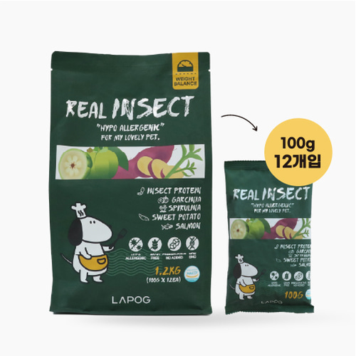 라포그 리얼인섹트 1.2kg