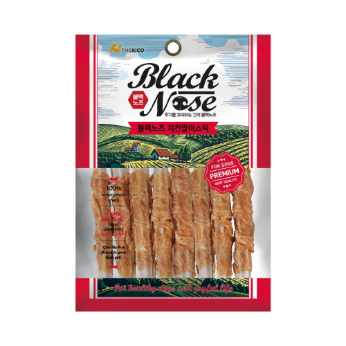 더키코 블랙노즈 치킨말이스틱 175g 