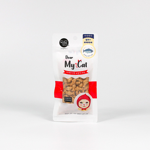 고양이 디어마이캣 참치+마따따비(물고기모양) 40g 