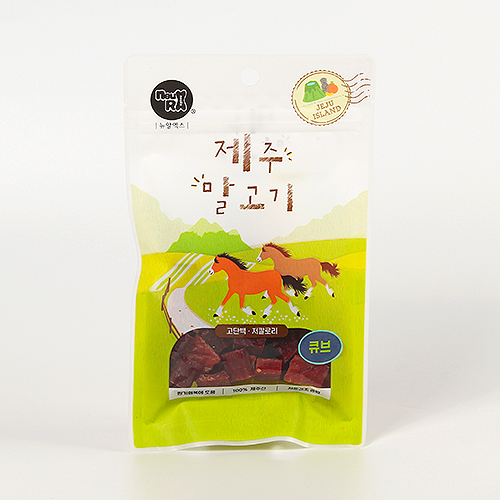 제주 말고기 큐브 60g 