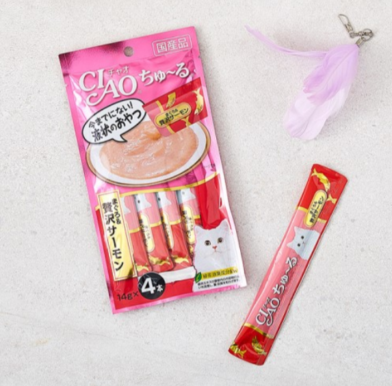 (SC-143) 이나바 챠오츄르 참치&연어