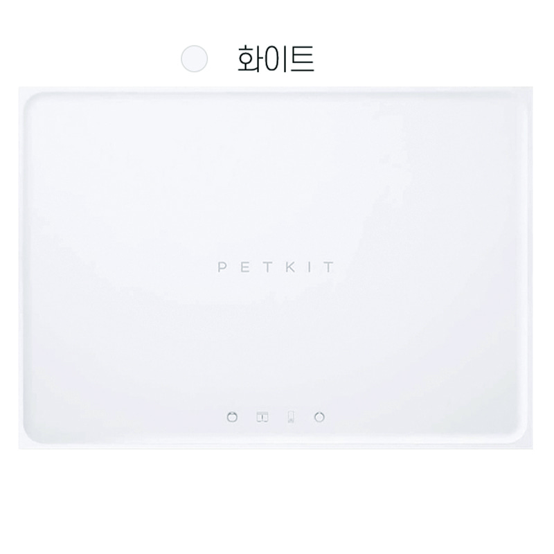 펫킷 식기매트 [화이트]