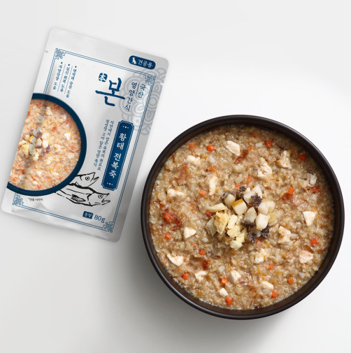 본 영양간식 황태전복죽 80g (박스 10EA)