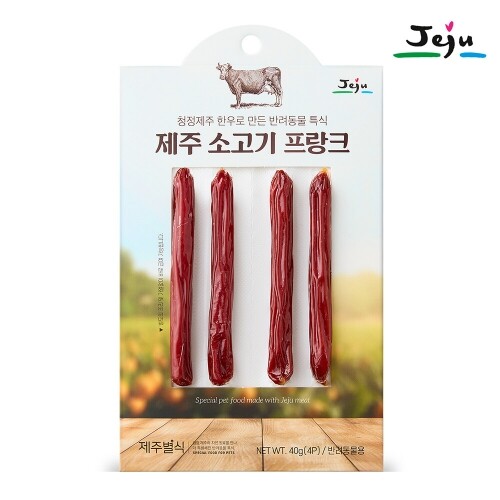 제주별식 소고기프랑크 4P