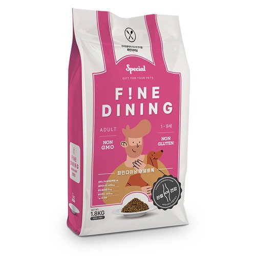 파인다이닝 어덜트독 관절건강 1.8kg