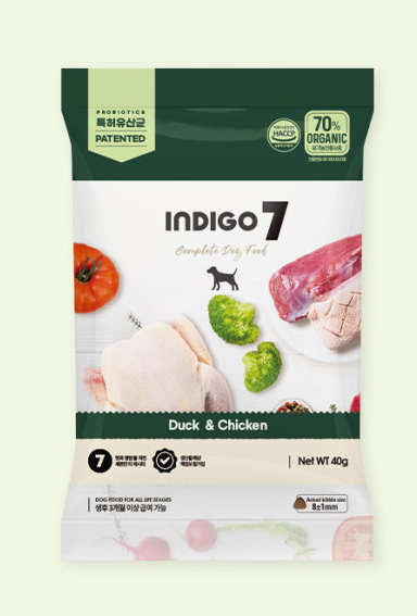 [샘플] 인디고 세븐 강아지 D 포 독 40g