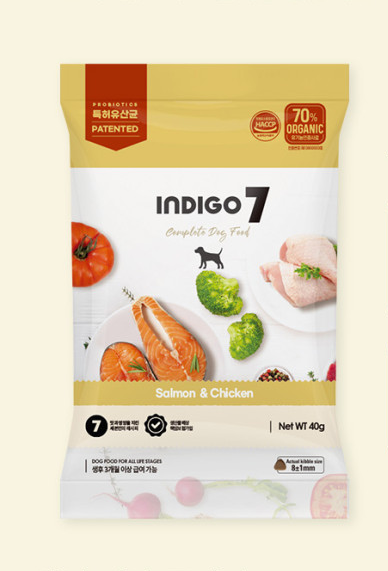 [샘플] 인디고 세븐 강아지 S 포 독 40g