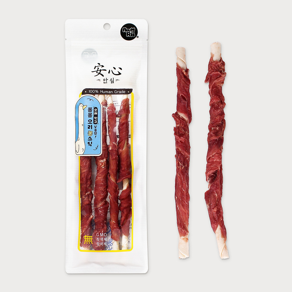 YT 롤롤 오리 롱스틱 4P 120g