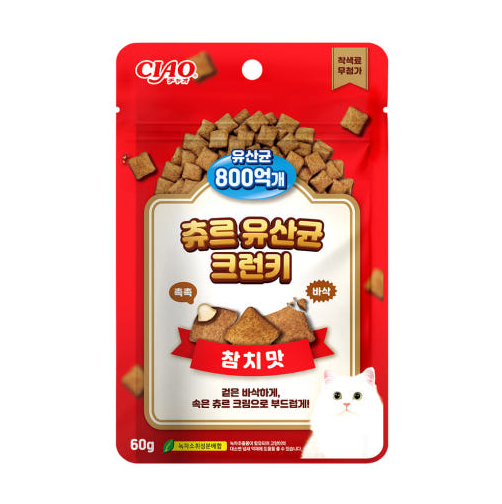 [TSC-201K] 챠오 츄르 유산균 크런키 - 참치맛