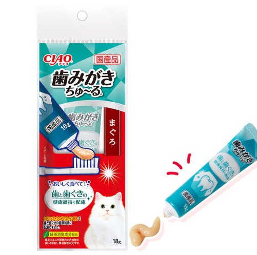 [CS-160] 챠오 덴탈케어 츄르치약 - 참치