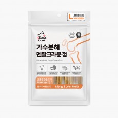 올웨이즈케어 가수분해 덴탈크라운 껌 (알러지+관절) L