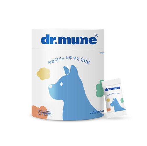 닥터뮨 오리진 동충하초 간식 영양제 가수분해 닭고기 [240g(30p)] 