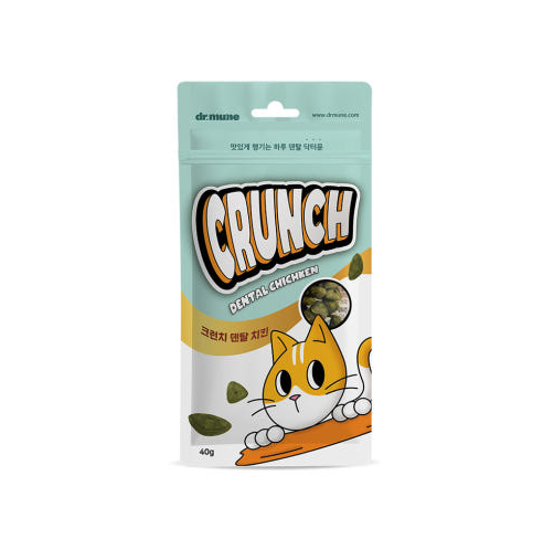 닥터뮨 캣 쿠앙 크런치 덴탈 치킨 40g 