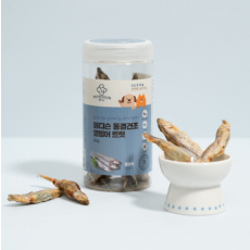 페디슨 동결건조 열빙어트릿 80G