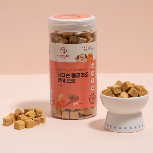 페디슨 동결건조 연어트릿 110G