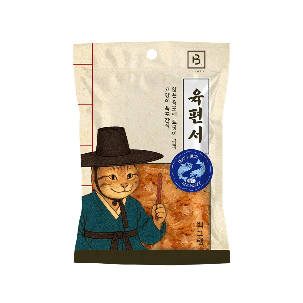 브리더랩 육편서 멸치 100g