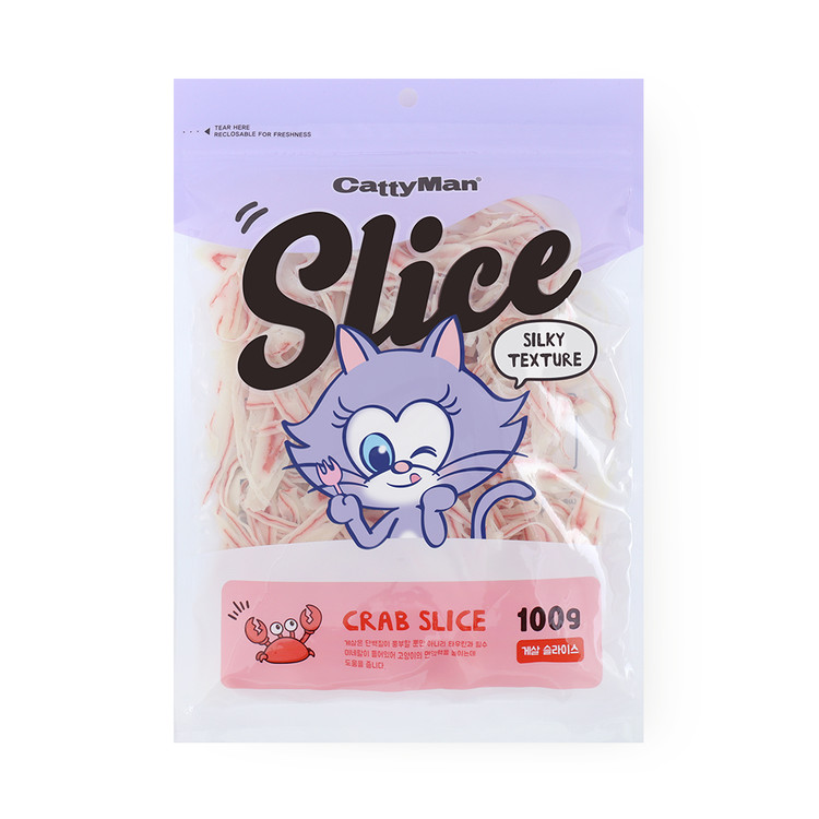 캐티맨 게살 슬라이스 100g