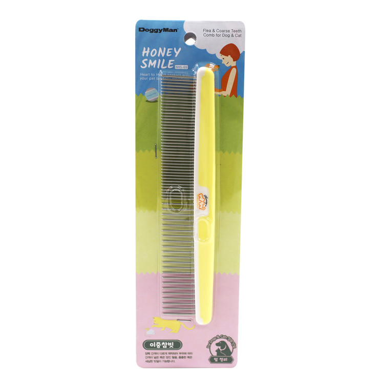 NHS-69 이중 참빗 (겸용, 4단계)